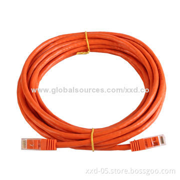 Network Patch Cable, UTP Cat6 24AWG, Passed Fluke Test, New PVC Jacket